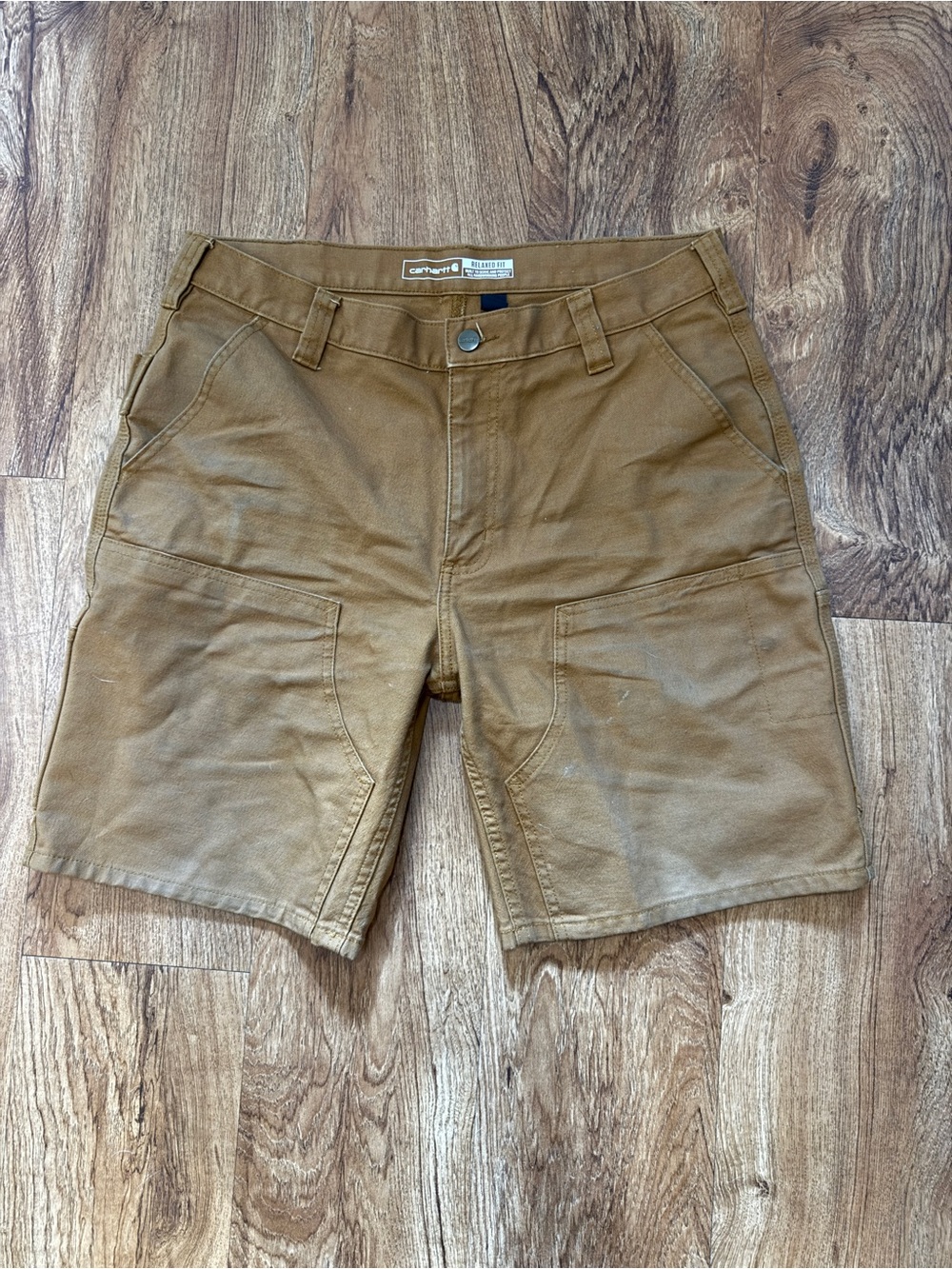NEW: Carhartt Tan Utility Cargo Shorts